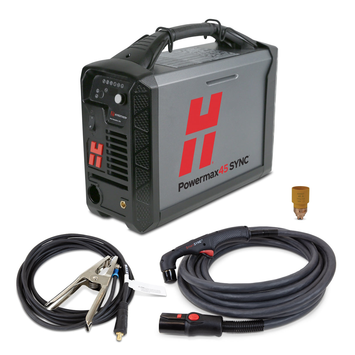 Hypertherm Powermax45 SYNC Plasma Cutter w/CPC 20ft Hand Torch (088562)