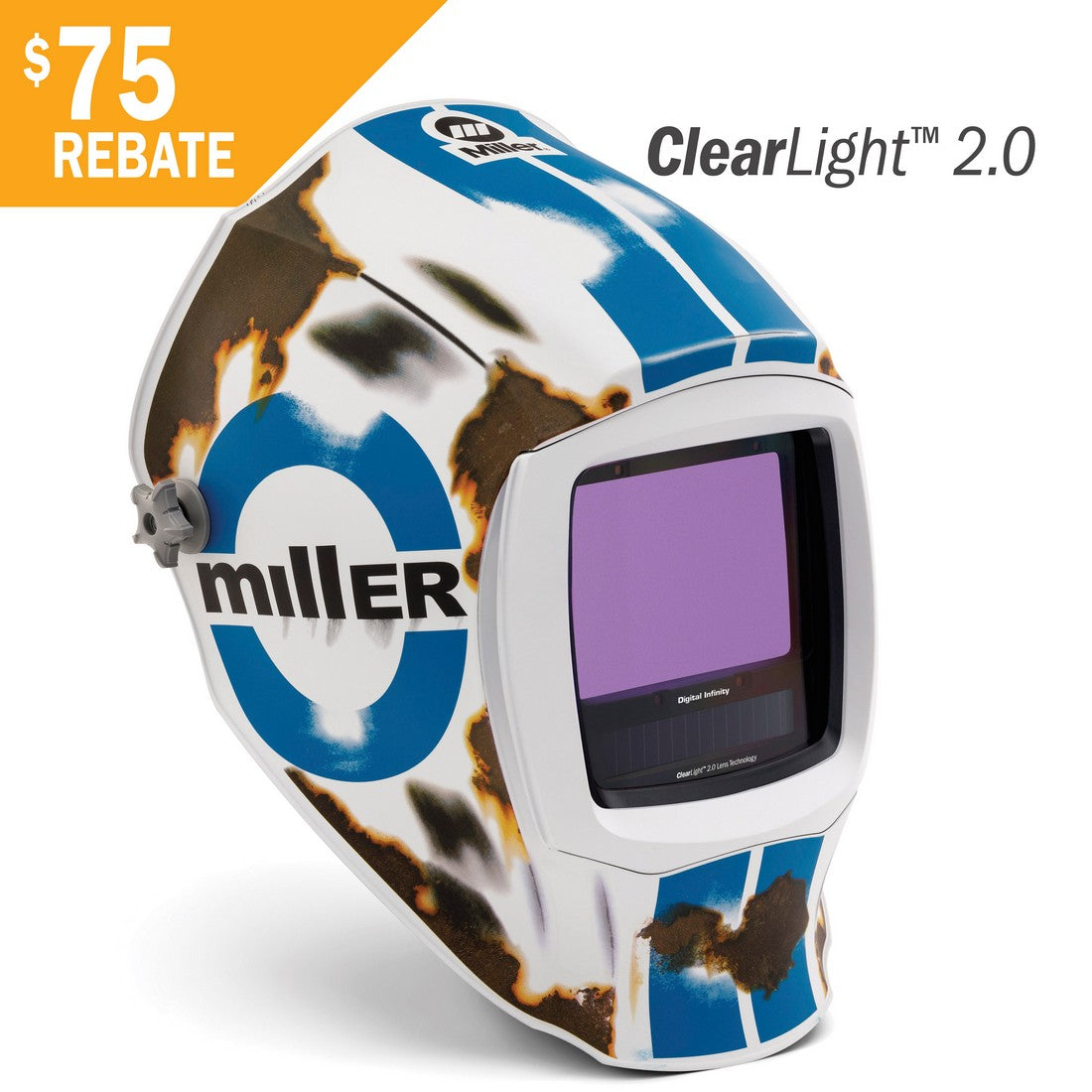 Helmet with best sale digital display