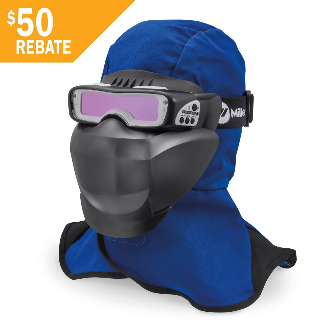 Miller Weld-Mask w/ClearLight Auto Darkening Goggles (295917)