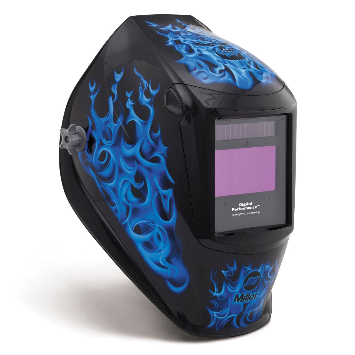 Miller Digital Performance Blue Rage Welding Helmet w/ClearLight 4X Lens (296753)