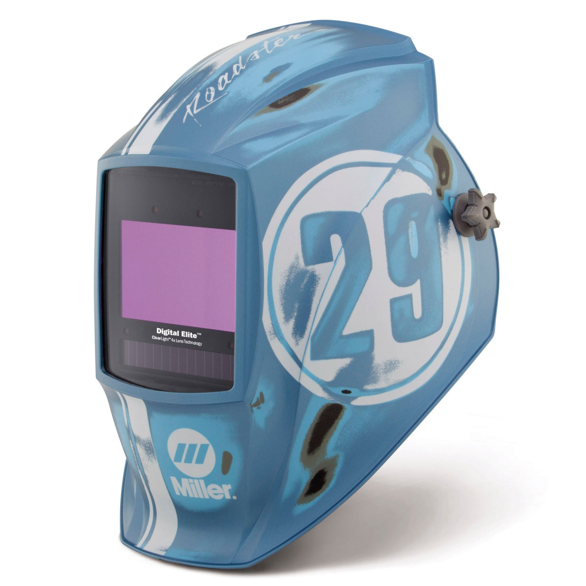 Miller Digital Elite Vintage Roadster Welding Helmet w/ClearLight 4X Lens (296768)