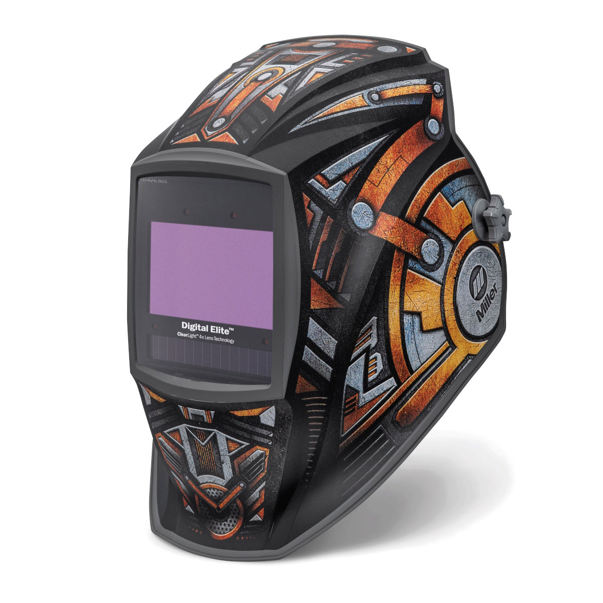 Miller Digital Elite Gear Box Welding Helmet w/ClearLight 4X Lens (296771)