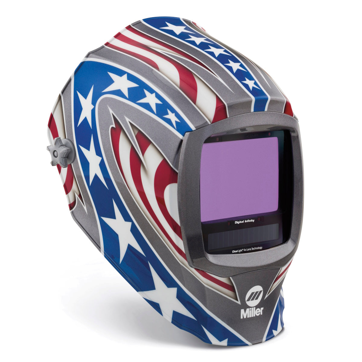 Miller Digital Infinity Stars & Stripes Welding Helmet w/ClearLight 4X Lens (296780)