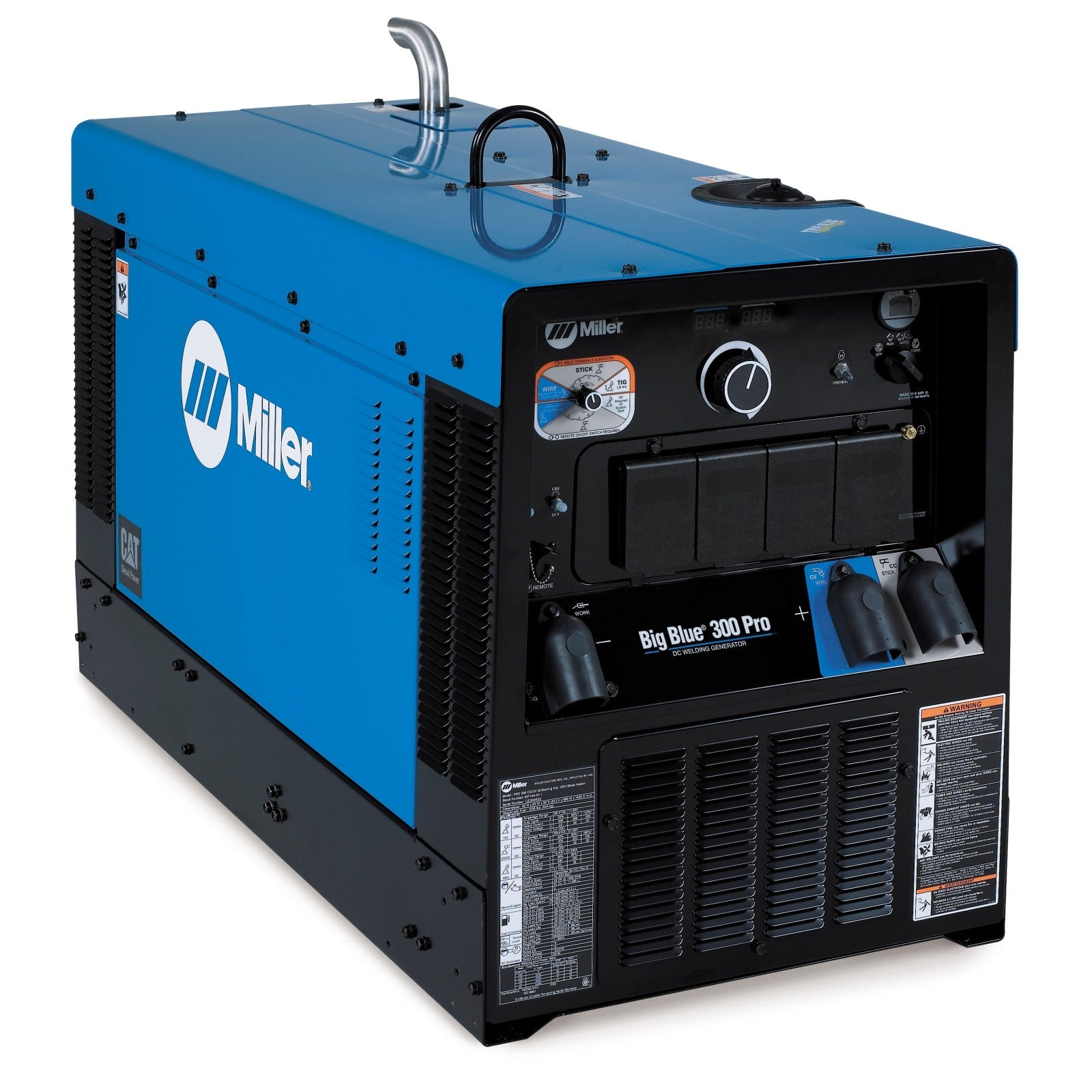 Miller Big Blue 300 Pro MItsubishi Welder/Generator with 120 V Block Heater (907472001)