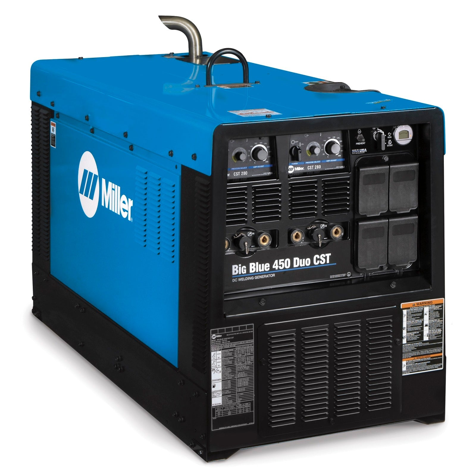 Miller Big Blue 450 Duo CST Mitsubishi Welder/Generator (907477)