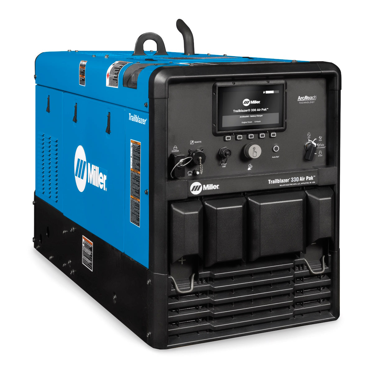 Miller Trailblazer 330 Air Pak Welder/Generator w/Polarity Reverse, WIC, Cooler/Separator (907836003)