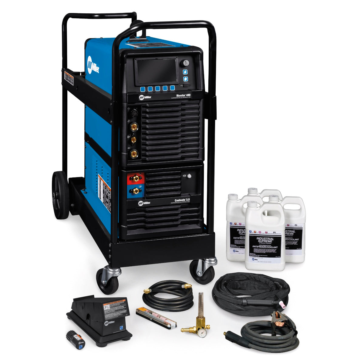 Miller Maxstar 400 DC TIG Welder Complete w/Wireless Foot Control (951000098)