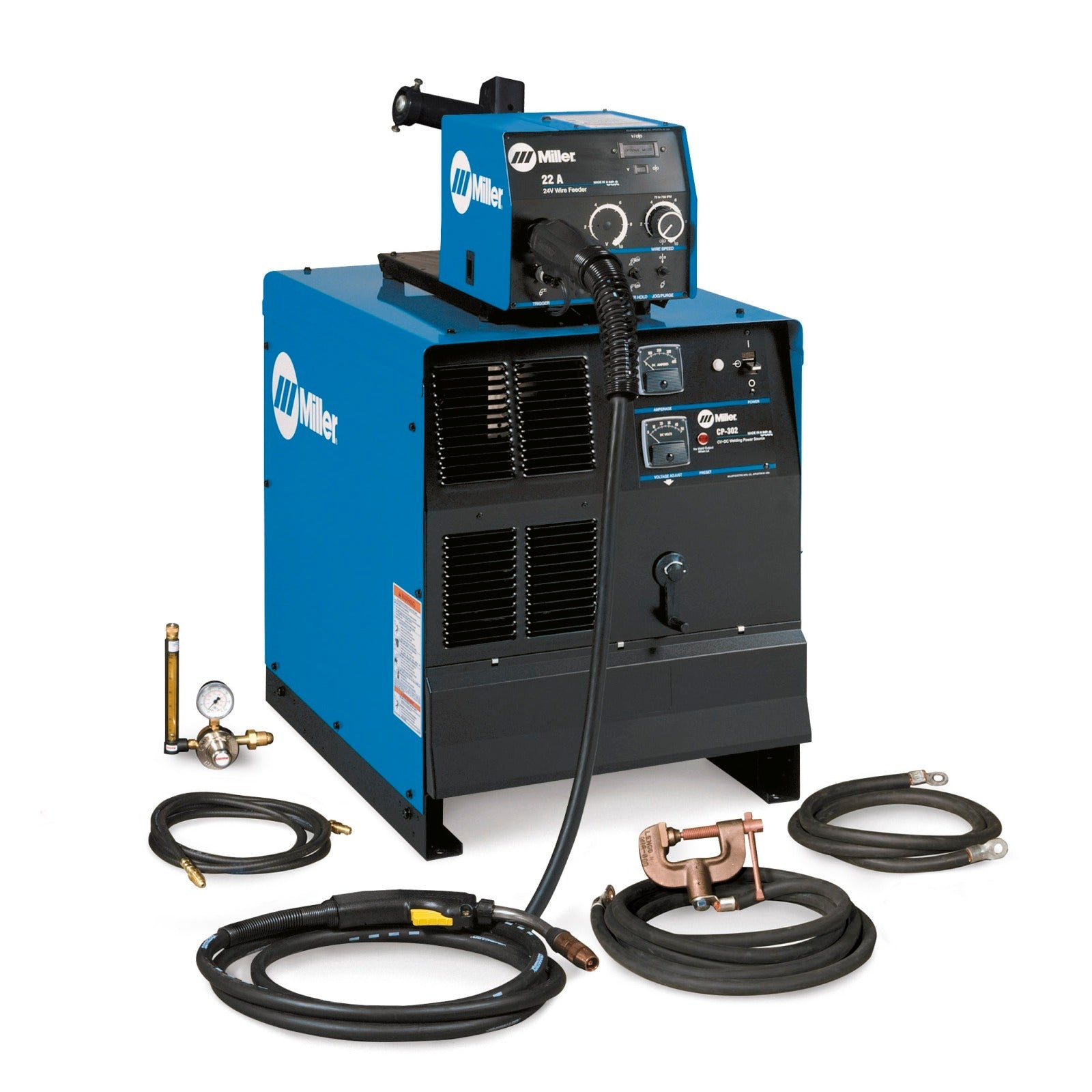 Miller CP-302 MIG Welder with Wire Feeder and Accessory Package (951231)