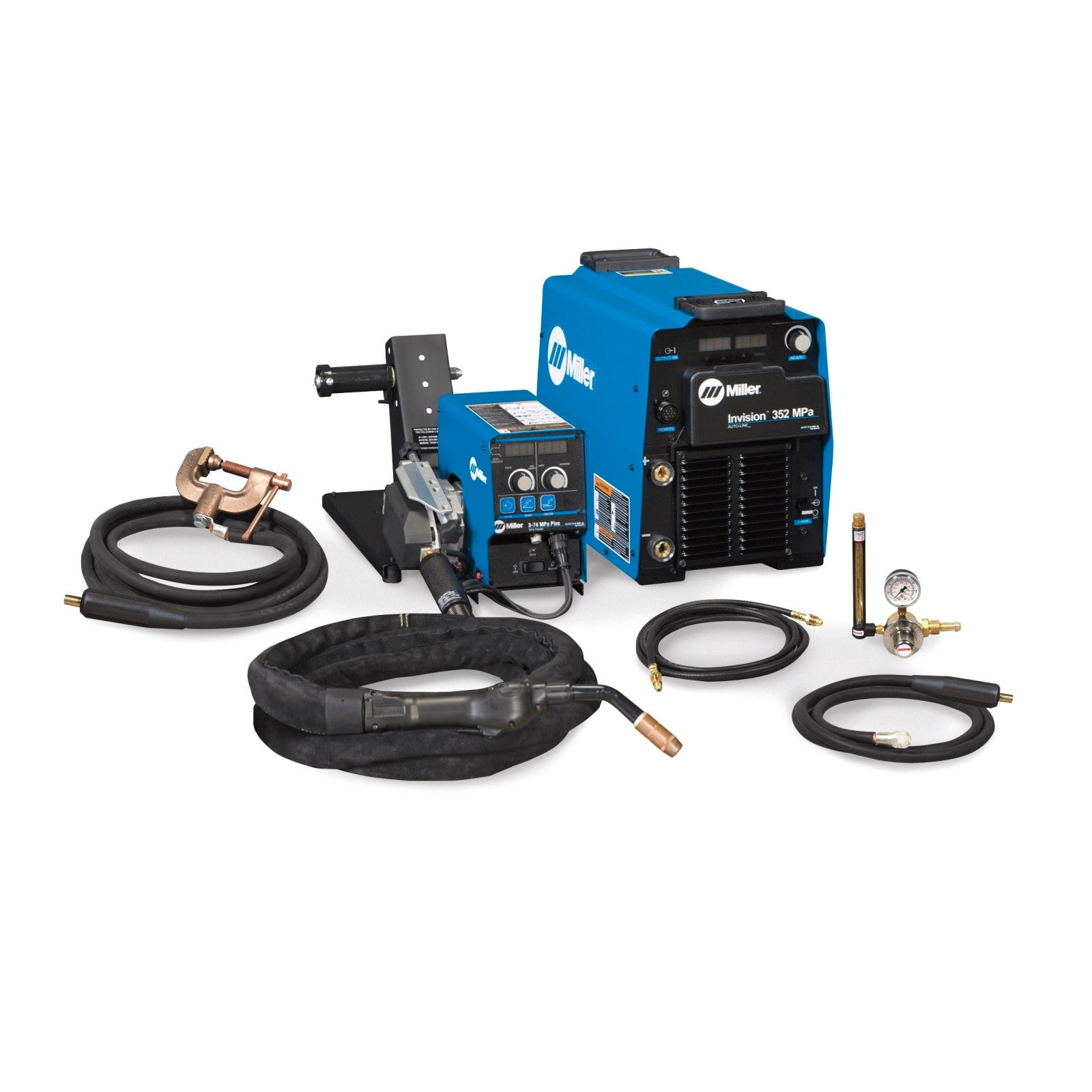 Miller Invision 352 MPa MIG Welder with Aux Power, Feeder, and Accessory Package (951377)