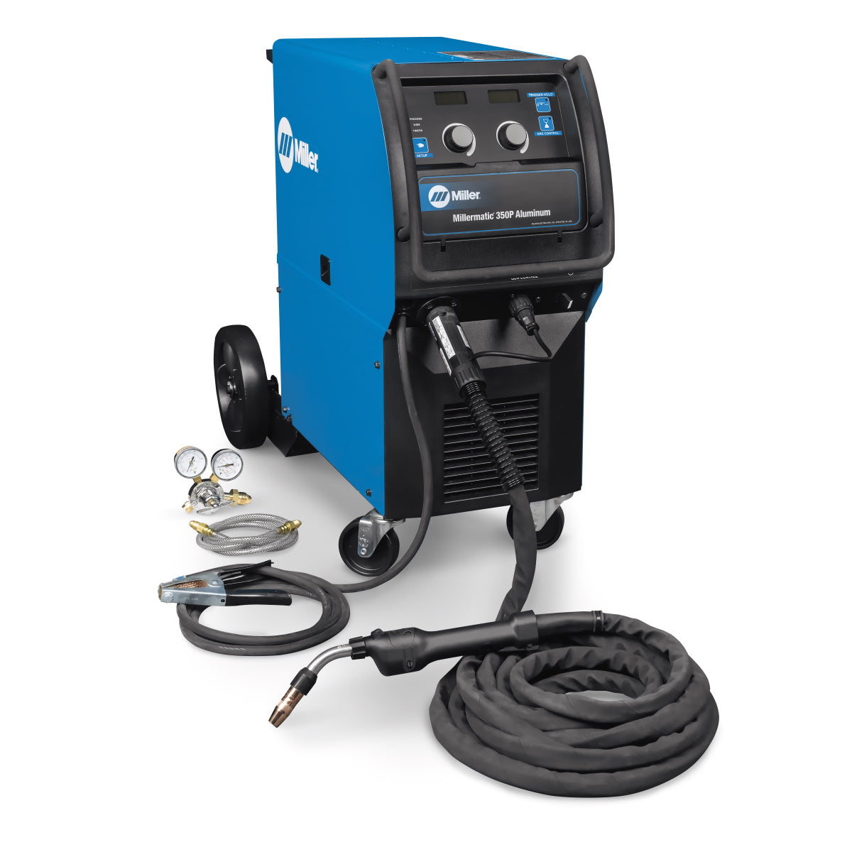 Miller Millermatic 350P Aluminum MIG Welder with 25-ft XR-Aluma-Pro-Lite Gun (951454)