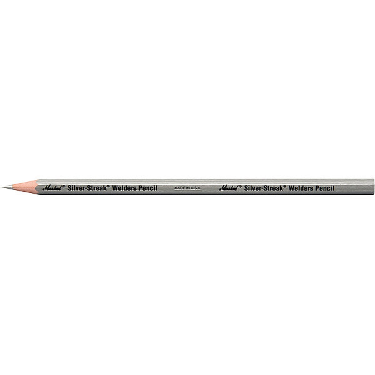 96101 Silver Streak Welders Pencil, Silver (Pack of 12)
