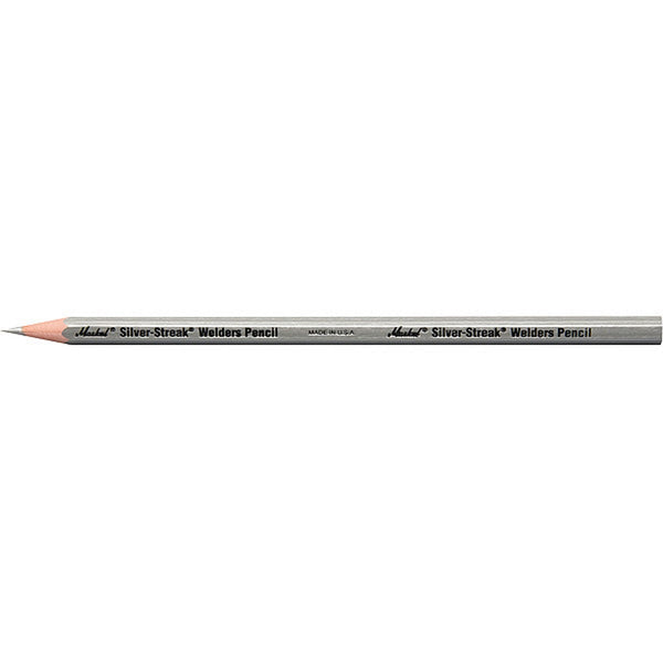 Markal 96101 Silver-Streak Welder Pencil Pencil, Silver (Pack of 12) :  : Stationery & Office Supplies