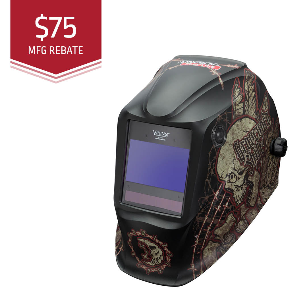 Lincoln Viking 2450 Graveyard Shift Welding Helmet (K3099-4)