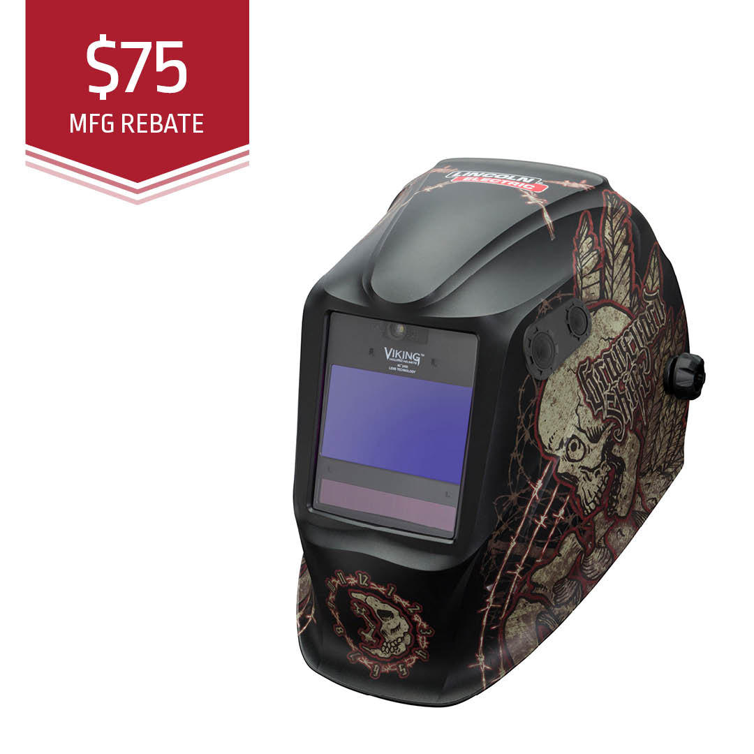 Lincoln Viking Graveyard Shift 2450 ADV Series Helmet (K3099-5)