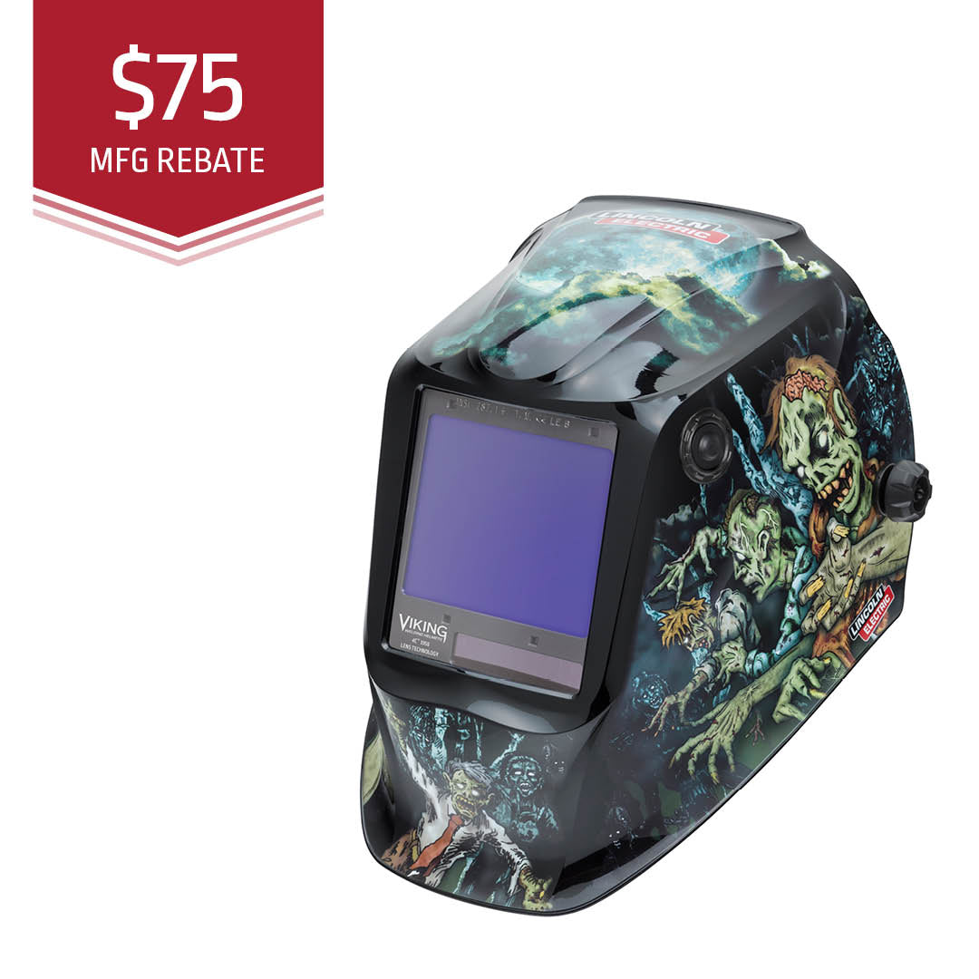 Lincoln Viking 3350 Zombie Welding Helmet (K4158-4)