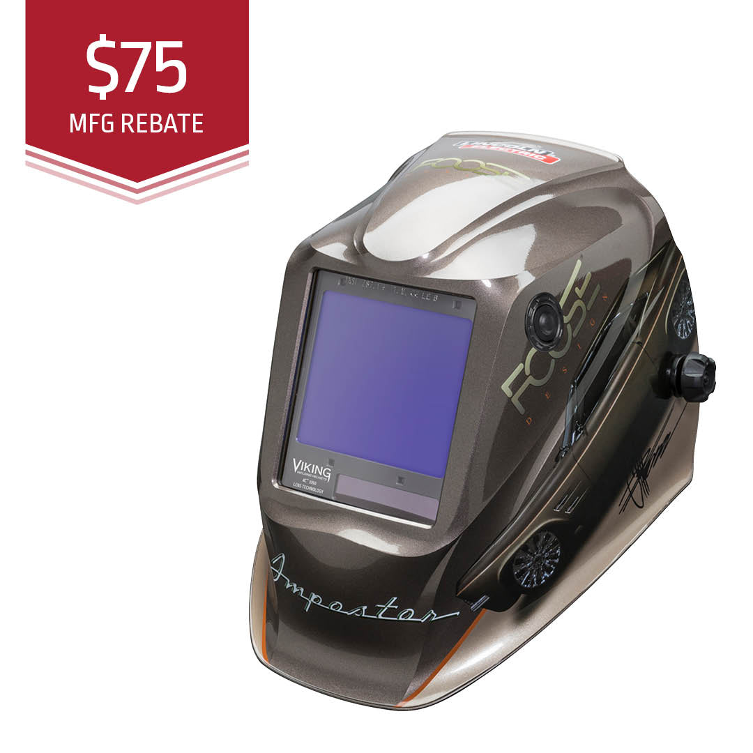 Lincoln Viking 3350 Series Foose Imposter Auto Darkening Welding Helmet (K4181-4)