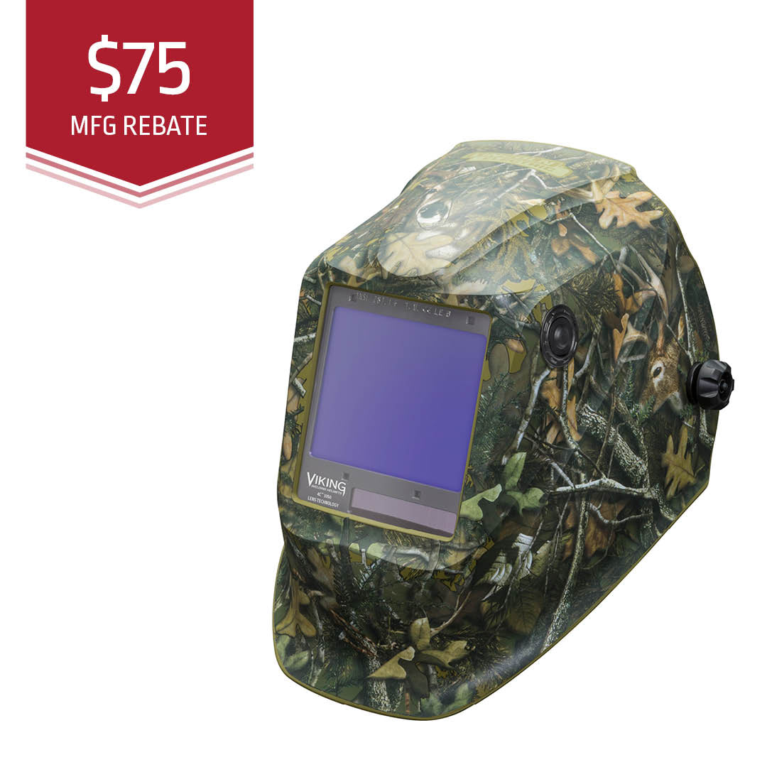 Lincoln Viking 3350 White Tail Camo Welding Helmet 