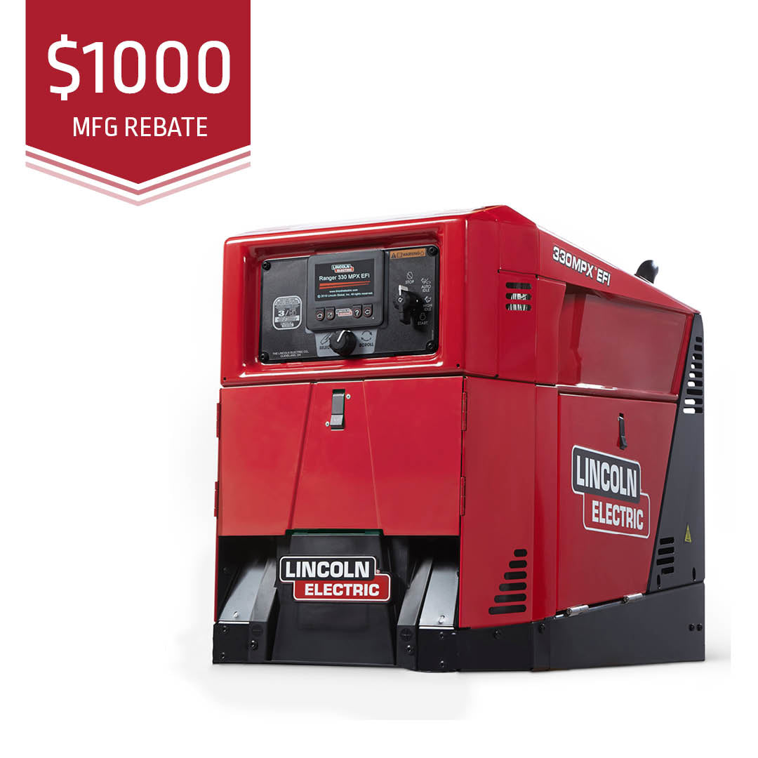 lincoln ranger 330mpx efi welder/generator