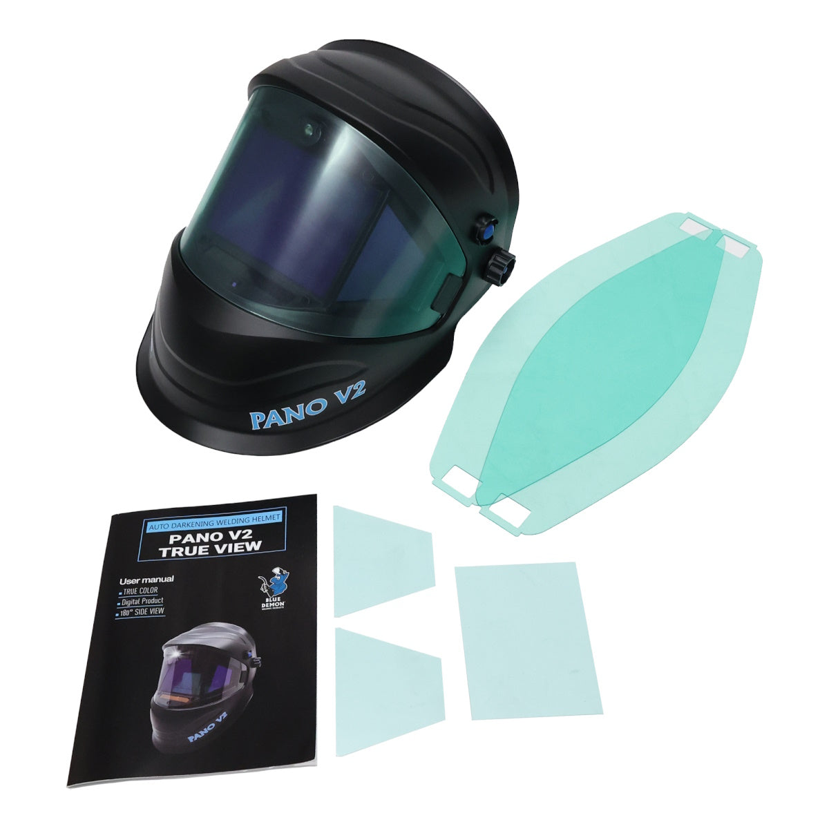 Blue Demon True View Pano V2 Welding Helmet (PANOV2)