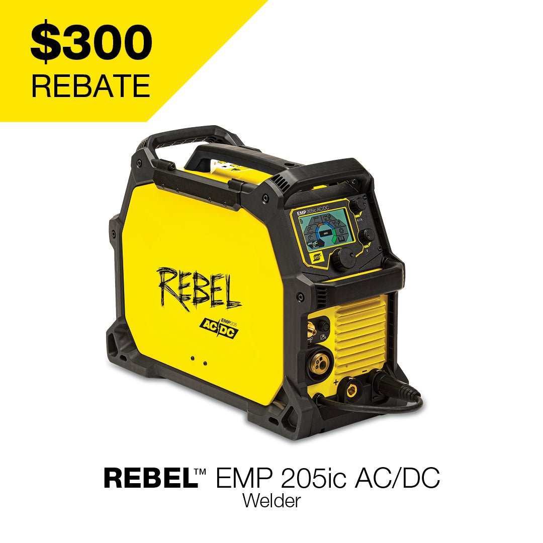 ESAB Rebel EMP 205ic AC/DC Multi-Process Welder (0558102553)