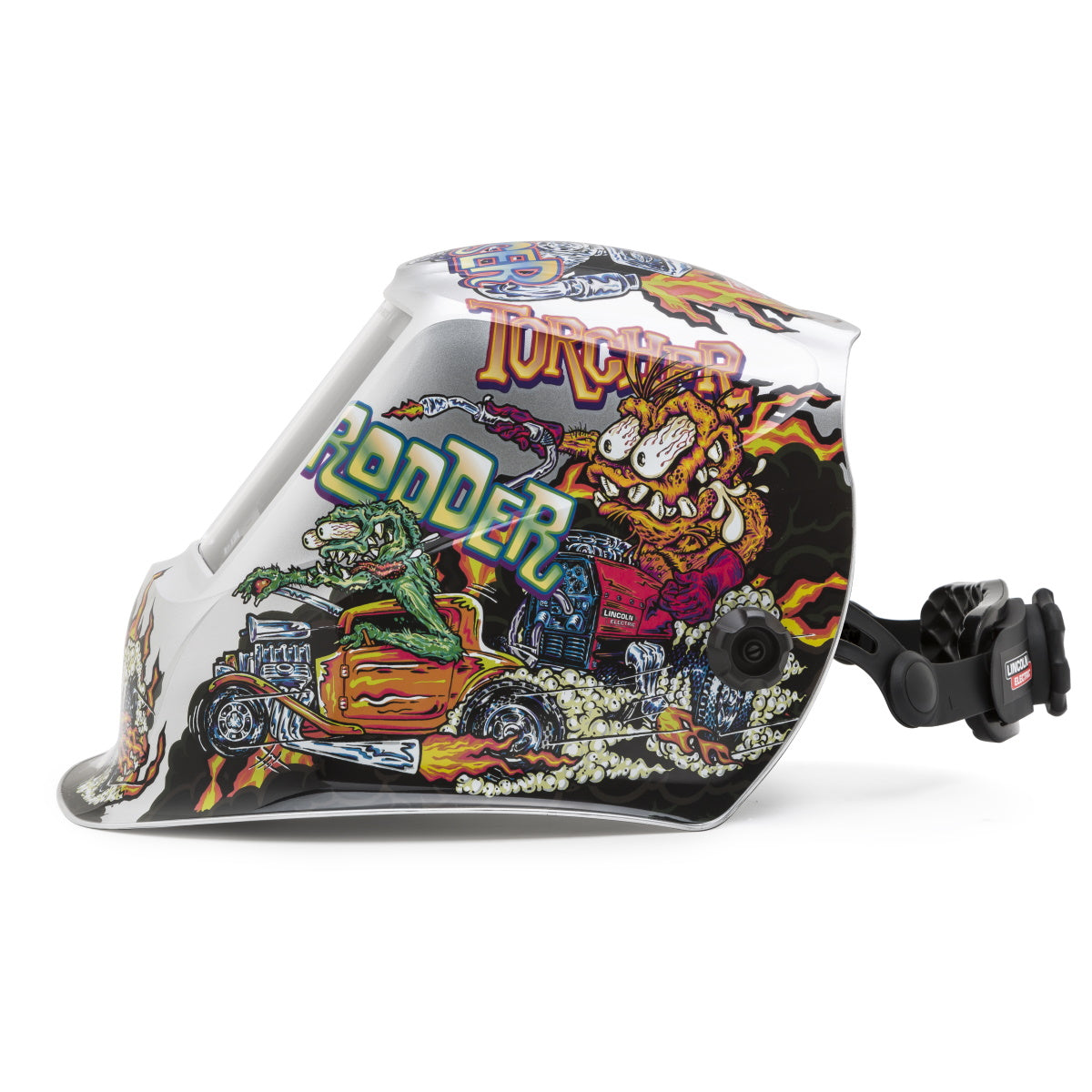 Lincoln Viking 3350 Series Hot Rodders Auto Darkening Welding Helmet  (K4440-4)